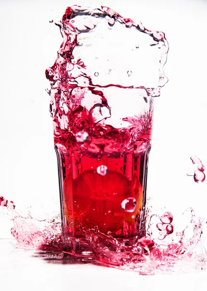 Splash drink — Stock Photo, Image