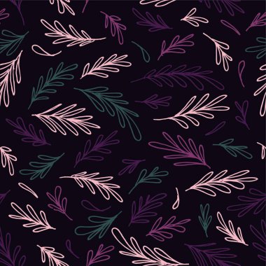 Yeşil çizgiden geriye pürüzsüz bir yol bırakır. Dekoratif vektör çizimi, baskı için iyi. Duvar kâğıdı gibi düz bir vektör bırakıyor. Etiket, baskı, ambalaj, kumaş için harika.