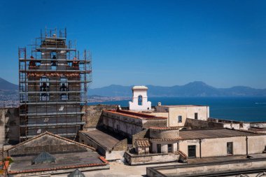 Napoli, Certosa e Museo di San Martino ve Vezüv Castel SantElmo 'dan.