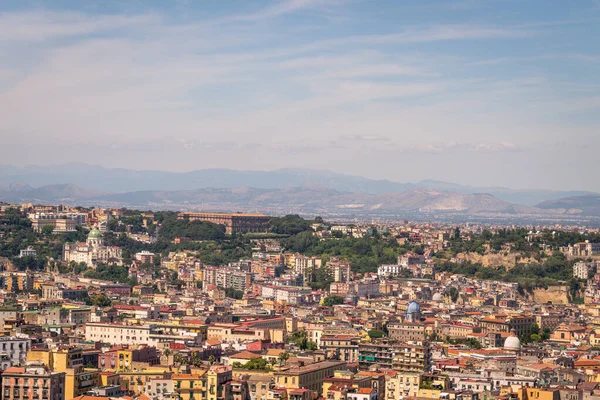 Piękny widok na Napoli, Italia — Zdjęcie stockowe