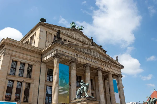 Berlín Julio 2019 Gendarmenmarkt Konzerthaus Berlin Berlin Historic Mitte District — Foto de Stock