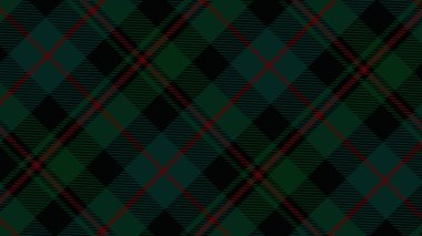 Damalı tartan ekoseli kumaş, yeşil siyah beyaz deseni tekrar eder. Noel gingham dikişsiz desen. Kumaş ve baskı için Geometrik grafik vektör çizim arka plan tasarımı.