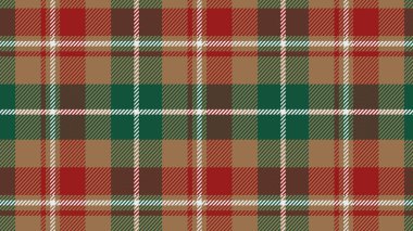 Damalı tartan ekoseli kumaş, yeşil siyah beyaz deseni tekrar eder. Noel gingham dikişsiz desen. Kumaş ve baskı için Geometrik grafik vektör çizim arka plan tasarımı.