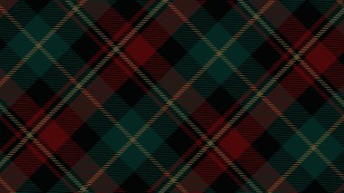 Damalı tartan ekoseli kumaş, yeşil siyah beyaz deseni tekrar eder. Noel gingham dikişsiz desen. Kumaş ve baskı için Geometrik grafik vektör çizim arka plan tasarımı.
