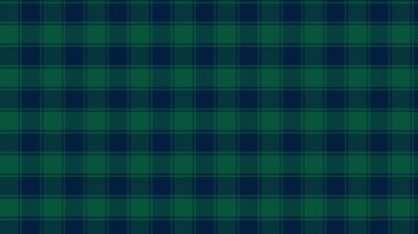 Damalı tartan ekoseli kumaş, yeşil siyah beyaz deseni tekrar eder. Noel gingham dikişsiz desen. Kumaş ve baskı için Geometrik grafik vektör çizim arka plan tasarımı.