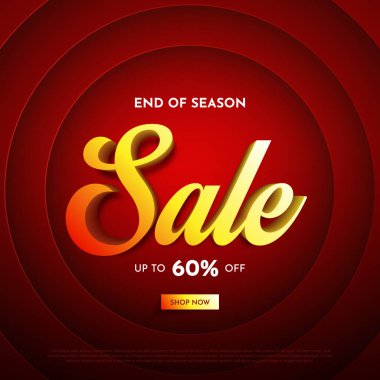 Satış Tanıtım Sancakları arka planı. İnternet sitesi ve sosyal medya için Flash Pazarlama şablonu tasarımı. Hızlı satış promosyonu.