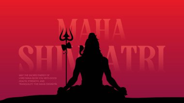 Maha Shivratri post tasarımı, Mahashivratri Shivling Tasarımı. Bir Hindu festivali Lord Shiva gecesini kutladı. Çeviri - Shiva 'nın Büyük Gecesi