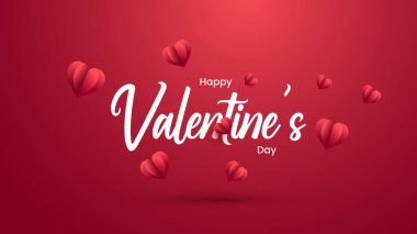 Sevgililer Günü kartlarının vektör geçmişi kutlu olsun. Sevgililer Günü arkaplan dokusu, romantik düğün tasarımı. 3D Velentine Heart, Sevgililer Günü tebrik kartı. Bokeh arkaplanı.