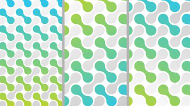 Soyut meta arkaplan tasarımı. Renkli meta-meta şekilli geometrik soyut desen. Kusursuz geometrik desen. Dönüşüm çemberi. Metabol şekilleriyle moleküler nokta bağlantı deseni.