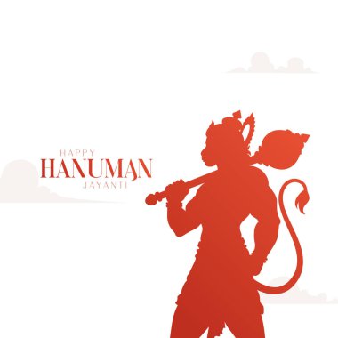 Hanuman Jayanti selamı, Tanrı Hanuman Arkaplan Tasarımı. Tanrı Hanuman 'ın doğum gününü kutlayan bir festival. İngilizce çeviri: 