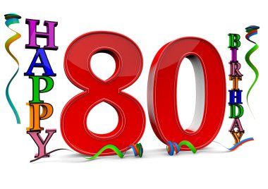 tüm iyi 80 doğum günü