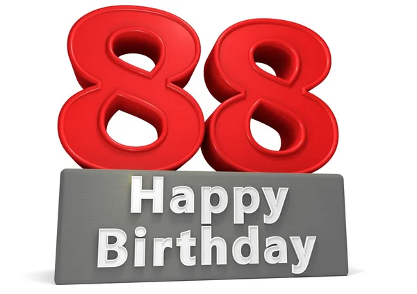 Big Happy Birthday — Stock Photo, Image