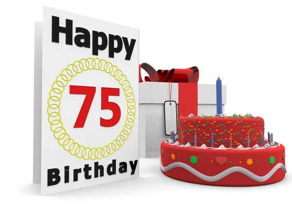 Happy birthday card — Stock Photo, Image