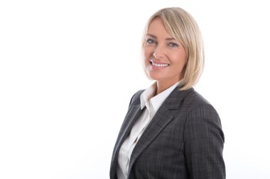 portre: güzel orta yaşlı izole işkadını.