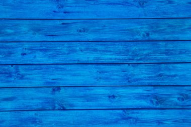 Bir arka plan için mavi ahşap tahta.