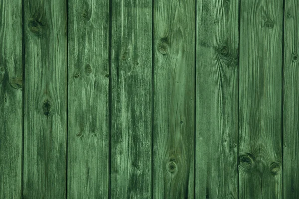 Old wooden green board for a background. — Stock Photo, Image