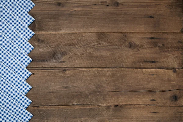 Antiguo fondo marrón de madera en estilo bavariano con un azul blanco — Foto de Stock