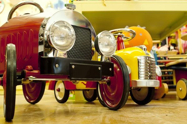 Retro stijl auto speelgoed — Stockfoto