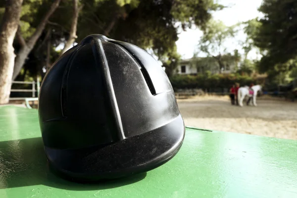 Capacete equestre — Fotografia de Stock