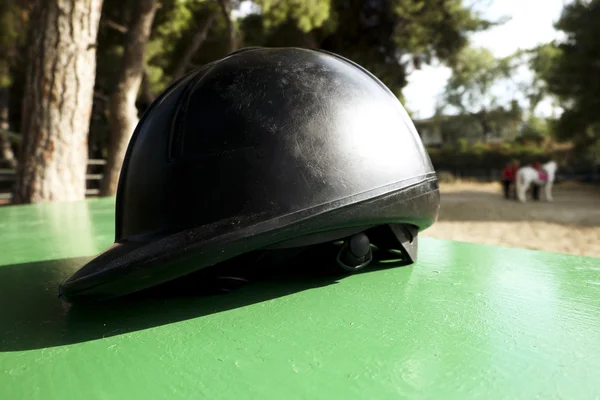 Capacete equestre — Fotografia de Stock