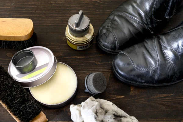 Shoe polish — Stock Photo, Image