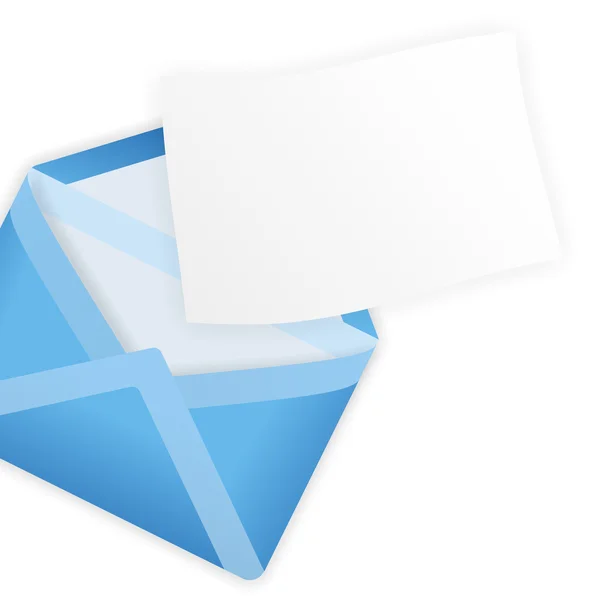 Letter with message — Stock Photo, Image