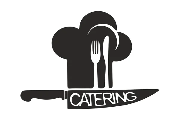 Catering symbol szablon — Zdjęcie stockowe