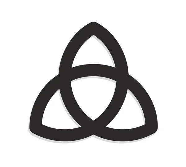 Αφηρημένη κόμπο σύμβολο — Φωτογραφία Αρχείου