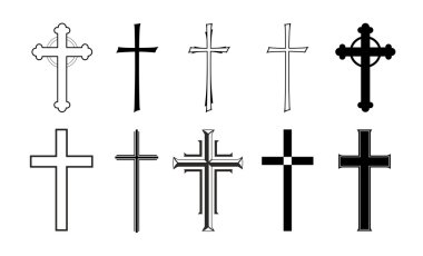 many different cross