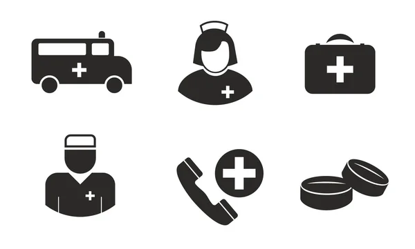 Medyczne symboli, takich jak lekarz — Wektor stockowy