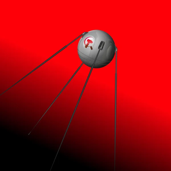 Eski Udssr Sputnik — Stok fotoğraf