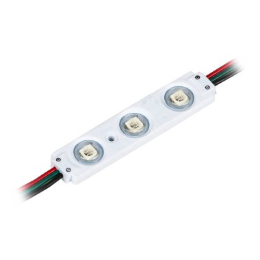 LED module isolated on white background.