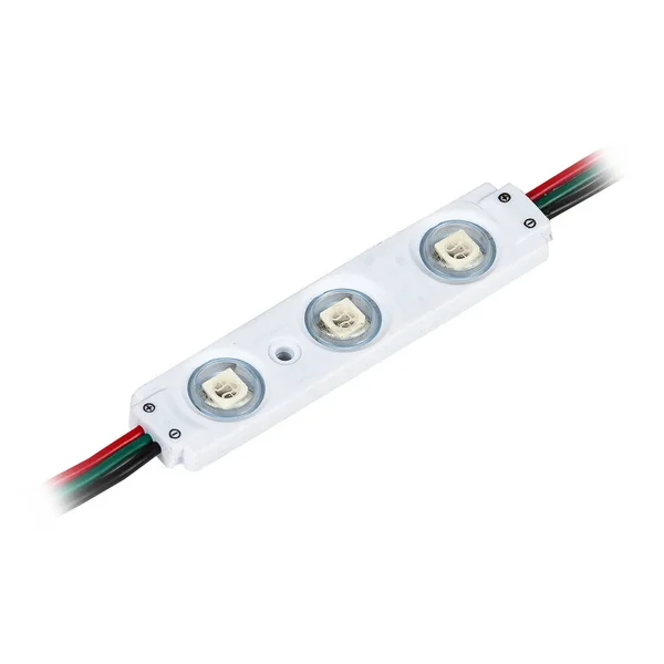 Módulo Led Isolado Fundo Branco — Fotografia de Stock