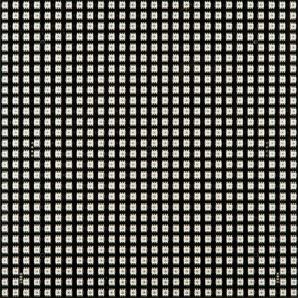 Blank Led Matrix Isolated White Background — Stock Photo, Image