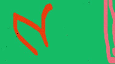 Hareket çizim bitkileri yapraklar canlandırma renk şekilleri arkaplan