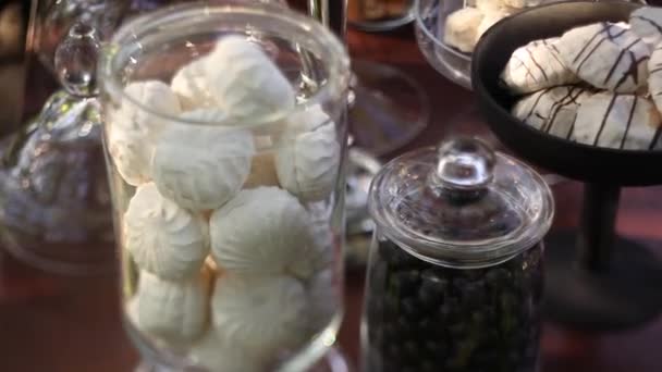 barre de bonbons à un mariage 