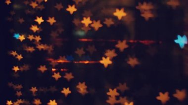 Arka plan bulanık Bokeh yıldız