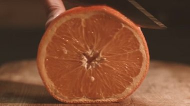 Yarım portakal ahşap kesme panoları kesim