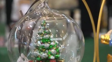 Bir Whirler üzerinde Noel süsleri