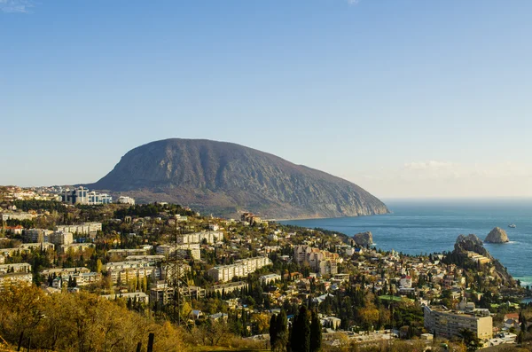 Deniz dağ doğa — Stok fotoğraf