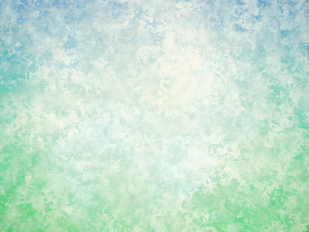 Blue green white abstract vintage background