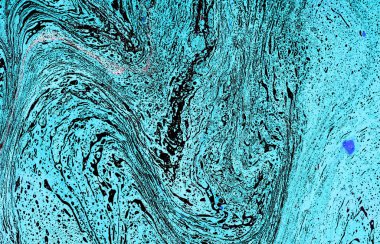 Dökülen boyanın soyut renkli arkaplanı yakın plan 