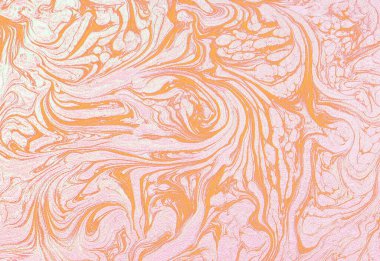 Kırmızı ve altın mermer desenli. Altın mermer sıvı doku. 