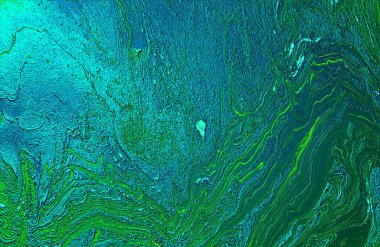 Güzel eşsiz turkuaz akrilik mermer zemin 