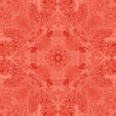 Farklı geometrik ve desenli geleneksel kare eşarp