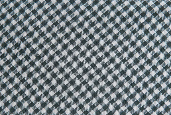 Czarno-biały obrus tło, tekstura tkanina w kratę — Zdjęcie stockowe