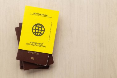 Aşı pasaportları, sahibinin Covid-19 'a karşı aşılandığının kanıtı..