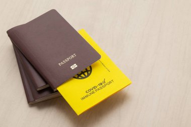 Aşı pasaportları, sahibinin Covid-19 'a karşı aşılandığının kanıtı..