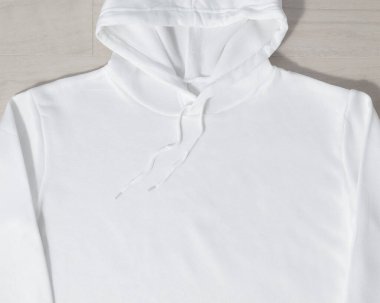 Beyaz kazak modeli, uzun kollu kazak tasarımınız için şablon..