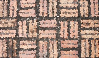 Soyut doku tuğla üzerinden filtre kristal